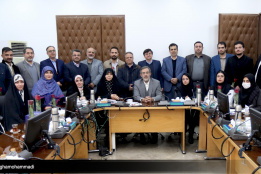 نشست رئیس جهاددانشگاهی با جمعی از اعضای سازمان دانشجویان جهاددانشگاهی علوم پزشکی شهید بهشتی