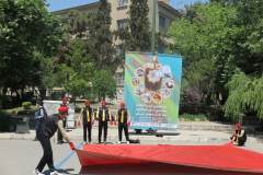 تئاتر خیابانی «این کجا و آن کجا» در دانشگاه تهران