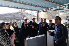 مراسم «زیارت مزار شهدای دانشجوی پیرو خط امام(ره) و شهدای جنگ 12 روزه»