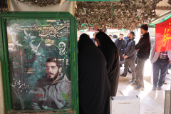 مراسم «زیارت مزار شهدای دانشجوی پیرو خط امام(ره) و شهدای جنگ 12 روزه»