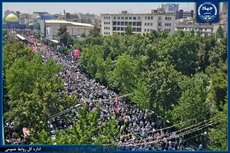 قدردانی جهادگران‌ جهاددانشگاهی برای پیروزی تاریخی ملت ایران و ۱۲ روز مقاومت ملی