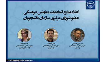 اعلام نتایج انتخابات شورای مرکزی سازمان دانشجویان ایران