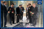 غبارروبی مزار شهید گمنام در دانشگاه فرهنگیان لرستان